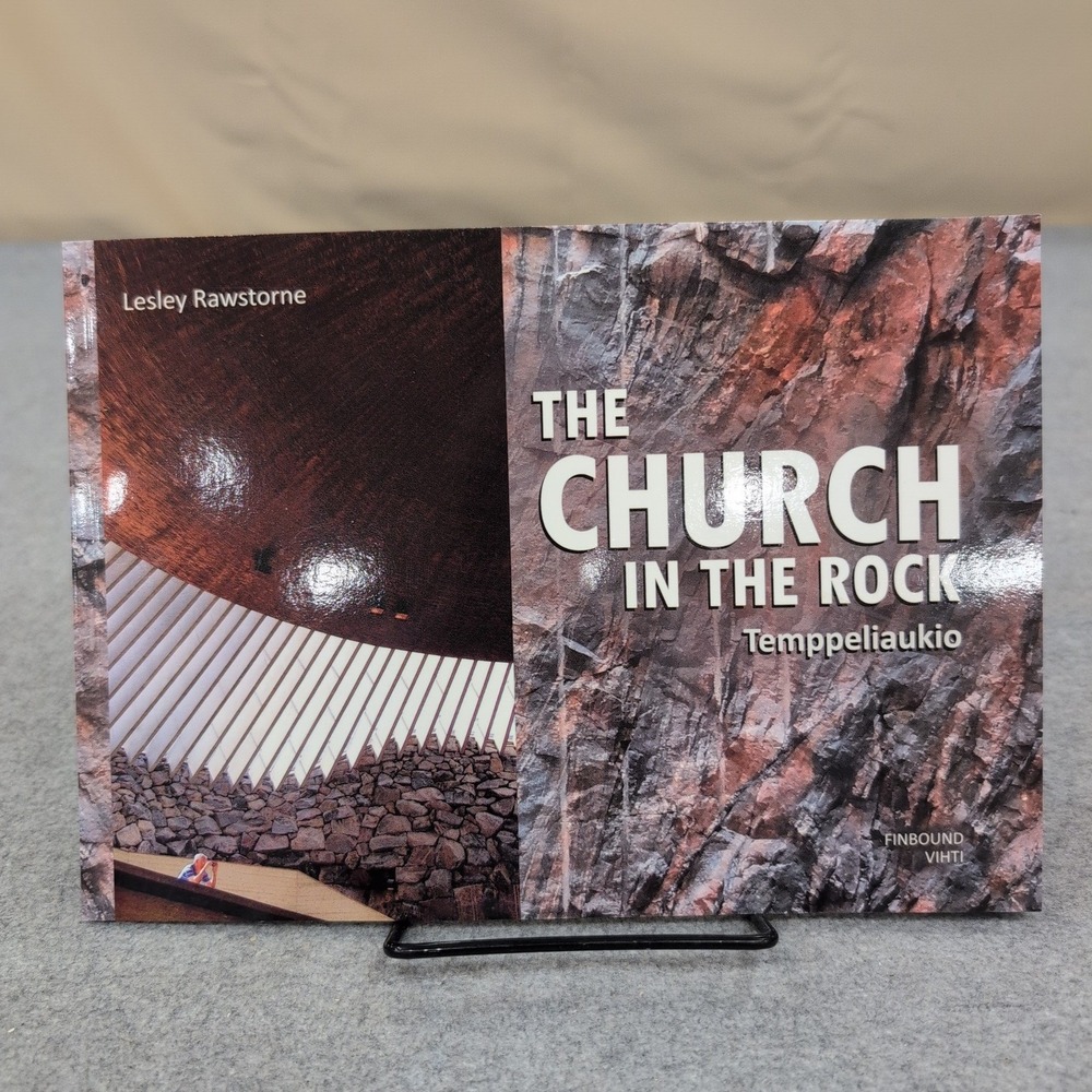 The Church in the Rock Temppeliaukio Book Lesley Rawstorne Finland Architecture - Picture 1 of 4